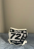 Motocutz plate with decal
